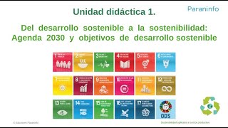 Agenda 2030 y Objetivos de Desarrollo Sostenible [upl. by Yevre964]