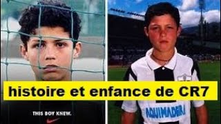 Histoire et Biographie de lenfance de Cristiano Ronaldo de sa naissance a nos jours [upl. by Dnomaj]