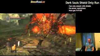 Dark Souls Quelaag ShieldOnly Kill  1  2 [upl. by Esilahc279]