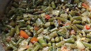 green beans testy green beans 😋 by chief 👩🏻‍🍳Haseen foodlover food cooking vloggingrecipe [upl. by Maibach211]