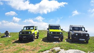 До Петровски кръст с 3x Suzuki Jimny  18 Май 2024г [upl. by Oirevlis]