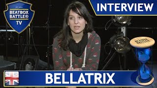 Bellatrix from England  Interview  Beatbox Battle TV [upl. by Nanny]