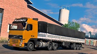 Trecho até a entrega na fazenda do Rotas Brasil ETS2 149X ets2 ets2mods eurotrucksimulator2 [upl. by Sigvard842]