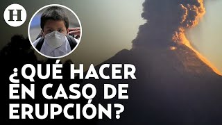 ¿Qué hacer si el Popocatépetl estalla Este es el plan de Protección Civil en caso de emergencia [upl. by Oiliduab]