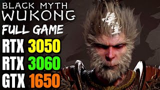 Black Myth Wukong FULL GAME  GTX 1650  RTX 3050  3060  1050 ti  Playable [upl. by Ettelloc]