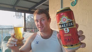 Baltika 9  Beer Review [upl. by Aduhey]