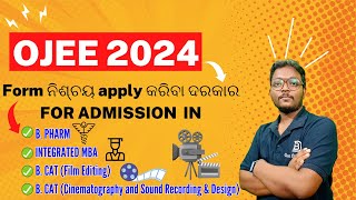 OJEE 2024  B PHARM BCAT INTEGRATED MBA Admission in Odisha  OJEE Syllabus  DEAR SIR BARI SIR [upl. by Cordell]