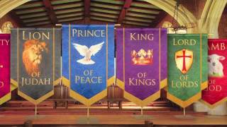 Church Banners  Names of Christ from PraiseBanners [upl. by Bedad328]