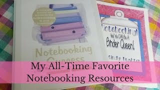 My AllTime Favorite Notebooking Resources [upl. by Wyndham]