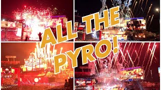 All WrestleMania 37 Pyro [upl. by Valora]