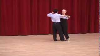 Gold Quickstep  Spin TurnV6Chasse to R6 Quick Run Ballroom Dance Lesson [upl. by Chiquia]