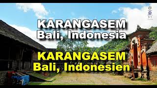 KARANGASEM Bali Indonesia  KARANGASEM Bali Indonesien [upl. by Ahsotan]