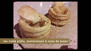 RECETTE EXPRESS DE PATE FEUILLETEE A VOL AU VENT [upl. by Saihtam123]