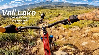 SOCAL ENDURO TRAILS amp NEW JUMPLINE FOR ONLY 10  VAIL LAKE MTB TRAILS [upl. by Enelrad715]