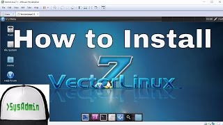 How to Install VectorLinux 71 VL 71  Review  VMware Tools on VMware Workstation HD [upl. by Eiaj]