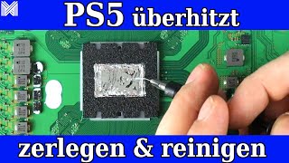 PS5 wird zu warm  Flüssigmetall Wärmeleitpaste erneuern [upl. by Mada43]