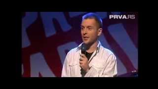 Srdjan Jovanovic Prvi StandUp Komicar U Srbiji [upl. by Allcot]