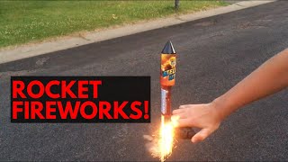 LIGHTING FIREWORKS ROCKETS BEFORE THE 4TH OF JULY  Lighting Fireworks [upl. by Willms801]