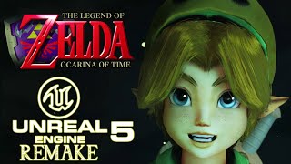 Unreal Engine 5 Ocarina of Time Remake 100 playthrough Part 1 [upl. by Huber]