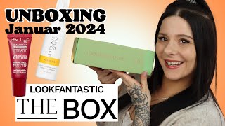 Wie startet 2024 😌 LOOKFANTASTIC THE BOX Januar 2024 UNBOXING [upl. by Lorna481]