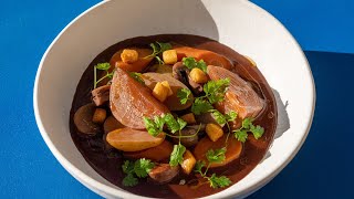 RECETTE  Bourguignon de légumes  Fabrice Mignot [upl. by Dickie]