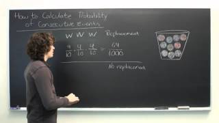 How to Calculate the Probability of Consecutive Events [upl. by Tavis393]