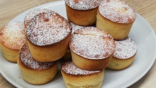 GÂTEAU FÊTES DE LAID PETITS GÂTEAUX AU YAOURT ET CITRON ÉCONOMIQUE ET FACILE CUISINE RAPIDE [upl. by Bellis708]