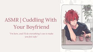 ASMR Cuddling With Your Boyfriend M4A Comfort Sleep Aid Kisses [upl. by Yenffit890]