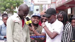 THIS IS A MUST LAUGH EPISODE 😂😂 STREET CRYING CHALLENGE 😂😂  CHICKEN POX [upl. by Durman]