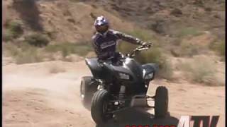 ATV Television Test  2005 Kawasaki KFX700 [upl. by Haroppizt]