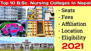 Top 10 BSc Nursing Colleges In Nepal  BSc Nursing In Nepal 2021  Star Movies [upl. by Latsirc]