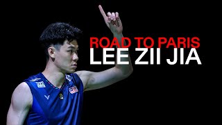 Road To Paris 2024 Feature  Lee Zii Jia [upl. by Alesram601]