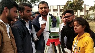 Temporary Adjustment of Theodolite in hindi Part2 by Rahul Sir [upl. by Melitta]