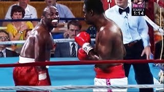 The Fight of Legends Earnie Shavers vs Larry Holmes [upl. by Ottilie]