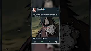 Madara respect for hashirama ❤️madara hashirama naruto [upl. by Gundry990]