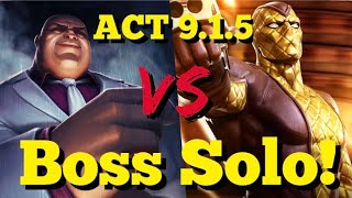 MCOC  ACT 915  Kingpin Vs Shocker  Boss Solo [upl. by Gerfen]