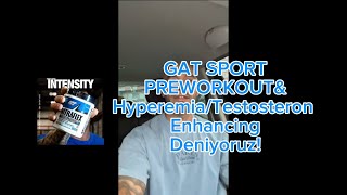 GAT SPORT NITRAFLEX  Hyperemia amp Testosterone Enhancing Formula deniyoruz [upl. by Elehcir]