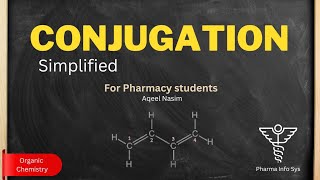 Conjugation in organic chemistry  Easy and simplified comcept organicchemistry [upl. by Gurango]