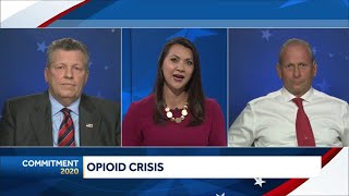 2020 Granite State Debate Republicans running for US Senate discuss solutions for opioid crisis [upl. by Barayon520]