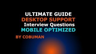 TOP 20 DESKTOP SUPPORT INTERVIEW QUESTIONS AND ANSWERS MOBILE PHONE FINAL shorts [upl. by Erialb]