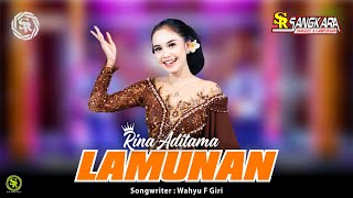 Rina Aditama  Lamunan  Official Music Live [upl. by Ennirok70]