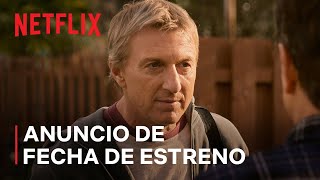 Cobra Kai Temporada 6  Anuncio de fecha de estreno  Netflix [upl. by Beisel]