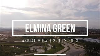 4K ELMINA GREEN  Aerial View  2 JULY 2023 HARI RAYA AIDIL ADHA SPECIAL [upl. by Rabassa]