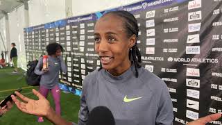 Sifan Hassan Still Undecided On 1500m 5K 10K or Marathon For Paris Olympics [upl. by Ayanej]