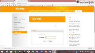 How To Change Tenda Router Admin Password [upl. by Tarsuss]