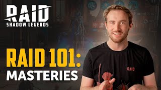 RAID Shadow Legends  RAID 101  Masteries [upl. by Arhas]