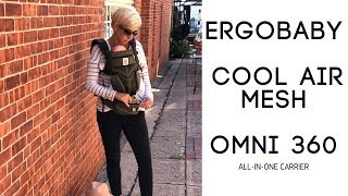 Ergobaby Cool Air Mesh Omni 360  BabyNav [upl. by Eerol]