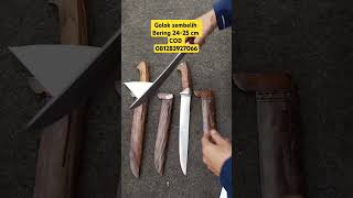 Golok sembelih Bering 2425 cm COD 081283927066 [upl. by Ashmead]