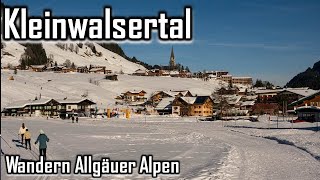 Wunderschöne Winterwanderung an der Breitach im Kleinwalsertal [upl. by Neb]