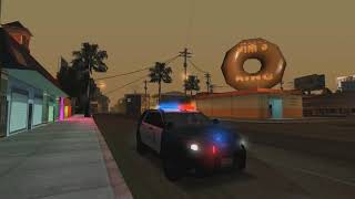 REL GTA SA  LSPD Siren and Horn LAPD Based  Mod V1 [upl. by Sherwynd]